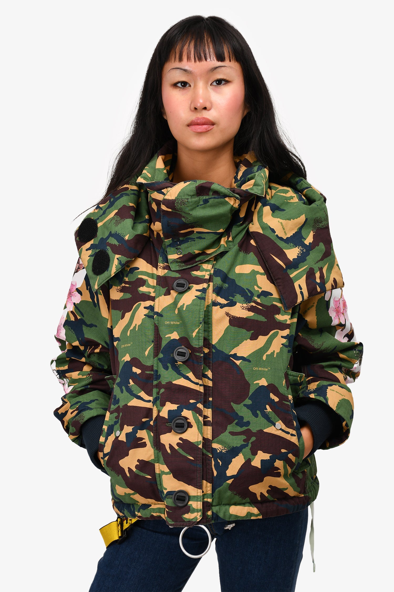 Off-White Camo Flower M65 Jacket Size 40 – Mine Yours