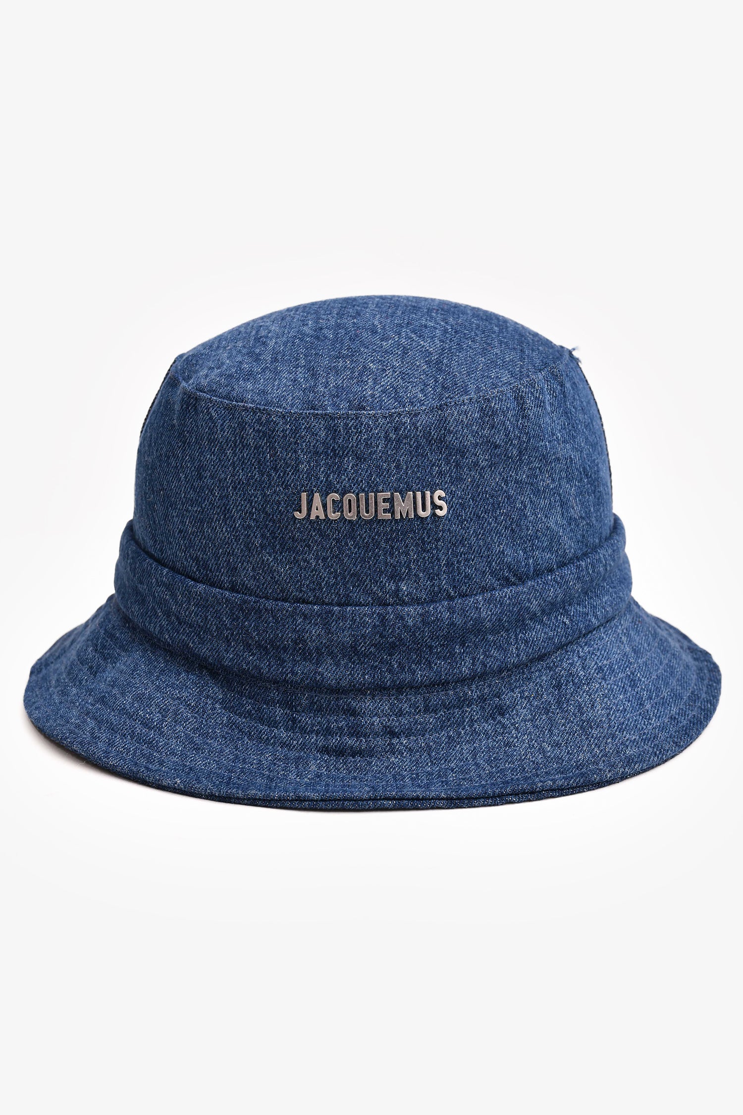 Jacquemus Blue Denim Bucket Hat Jacquemus Blue Denim Bucket Hat with Box – Street Chic  main image 4