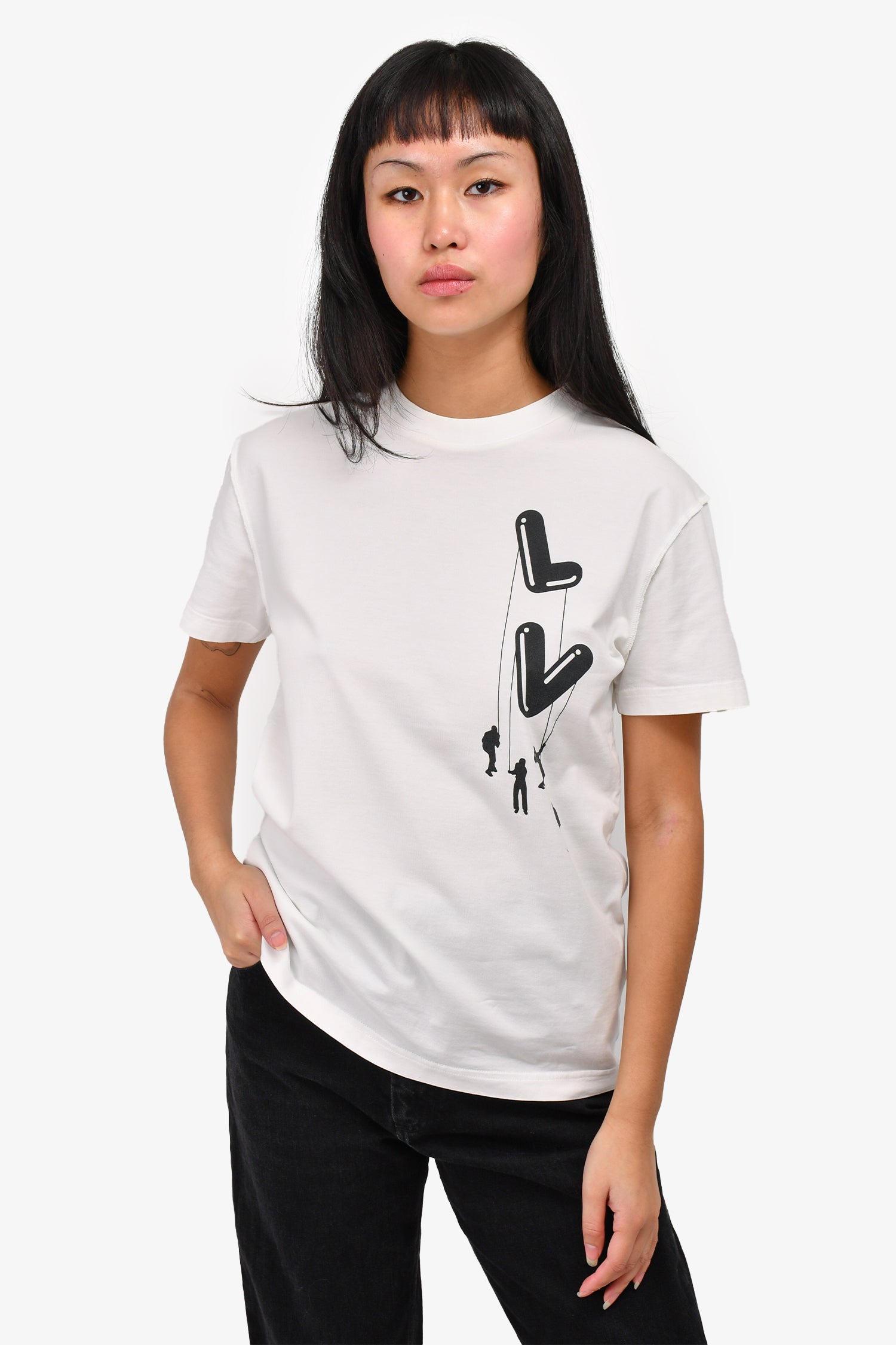 LOUIS VUITTON ホワイト Tシャツ XS Monogram Pique T-shirt - Men - Ready-to-Wear | LOUIS VUITTON ®