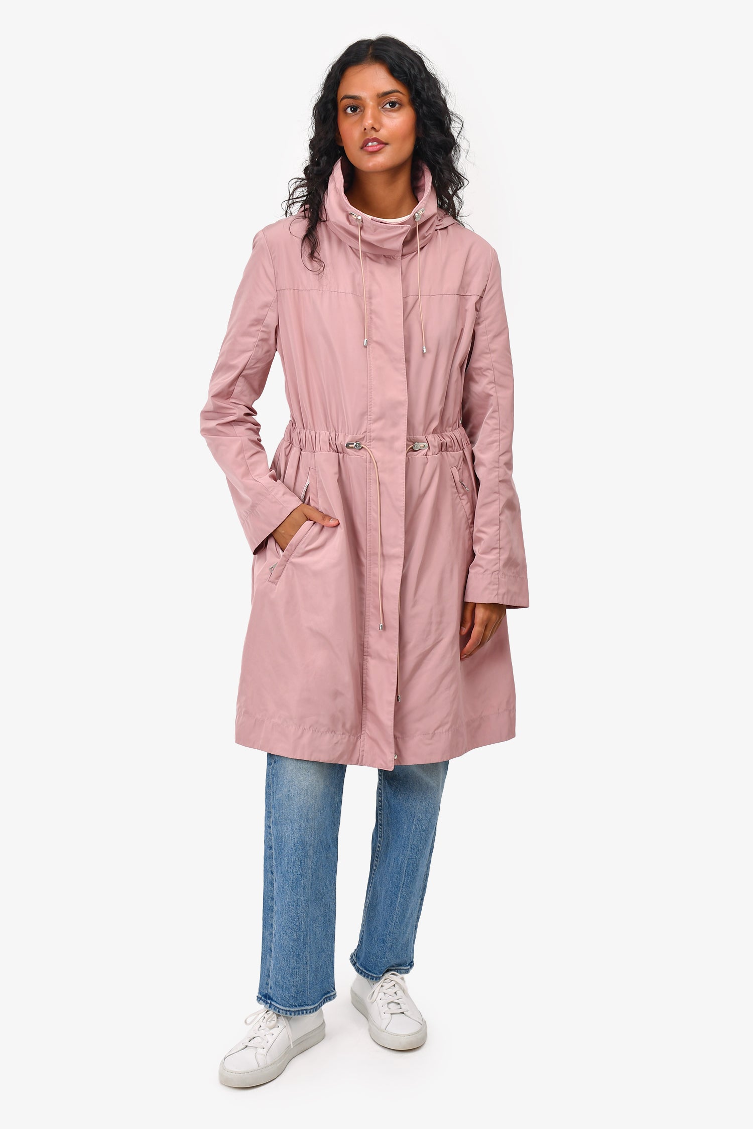 Moncler Pink 'Malachite Giubbotto' Rain Jacket Size 3 – Mine & Yours