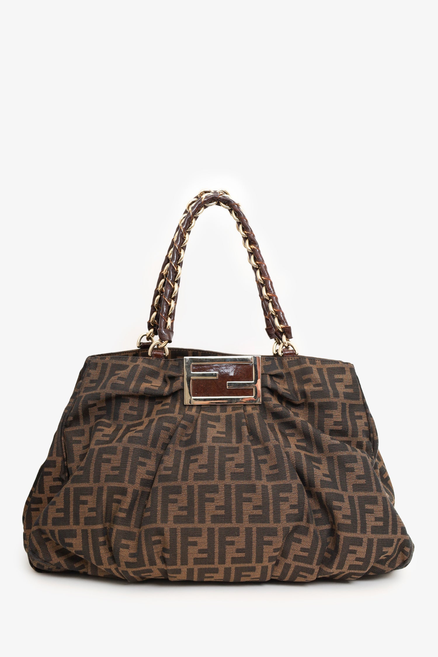 fendi tobacco zucca canvas shoulder bag Chef Fendi Get that classic Fendi style and elevate every fit with this super Fendi Zucca Shoulder Bag Tobacco