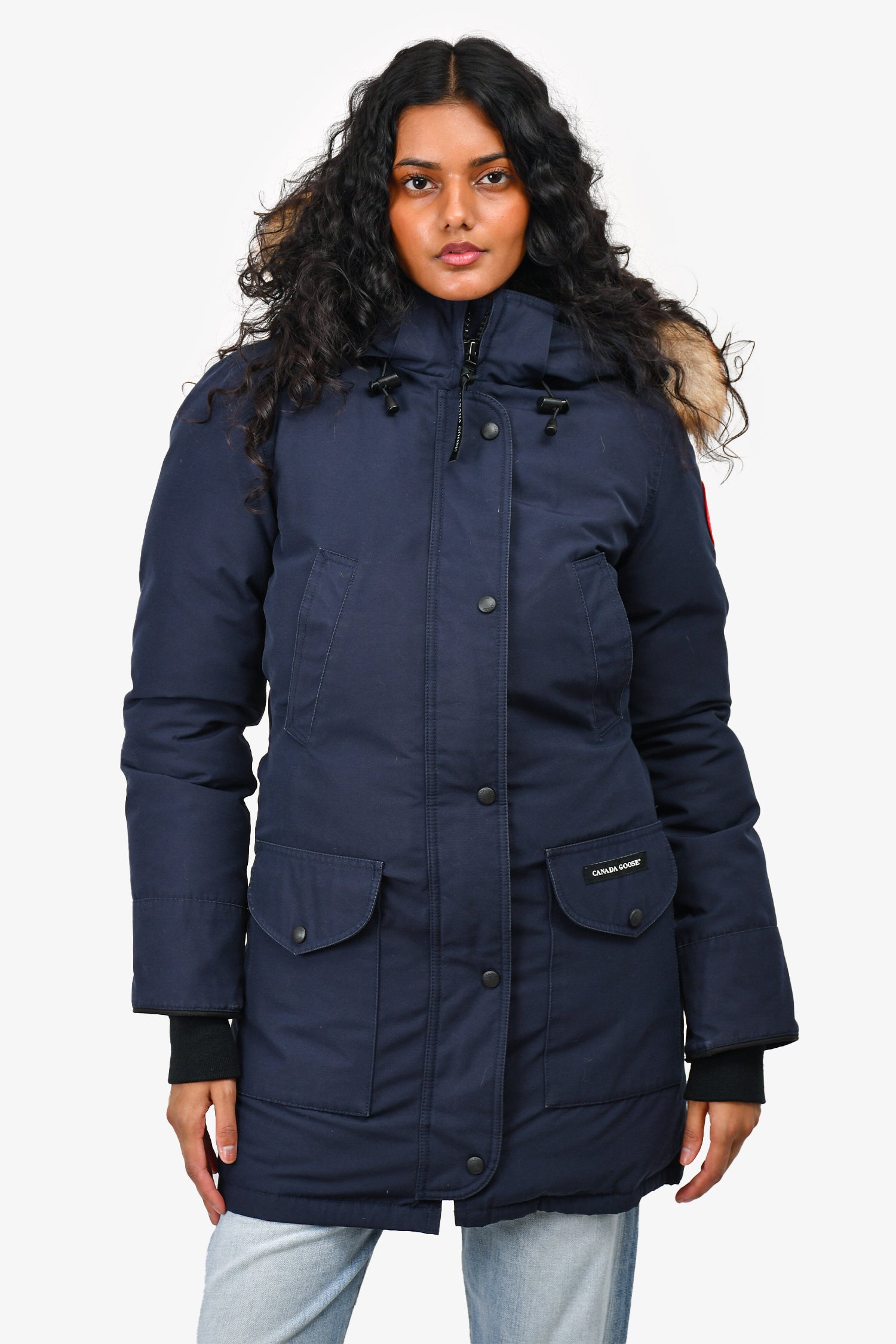 Canada Goose Trillium Navy Down Jacket