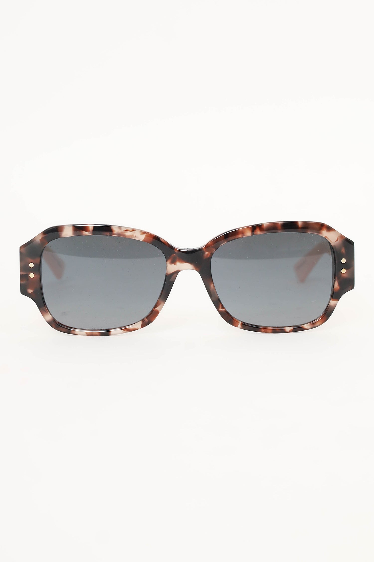 CHRISTIAN DIOR Lady Dior Studs 5F Sunglasses in Tortoise Christian Dior Lady Dior Studs 3 Sunglasses, Havana  main image 2