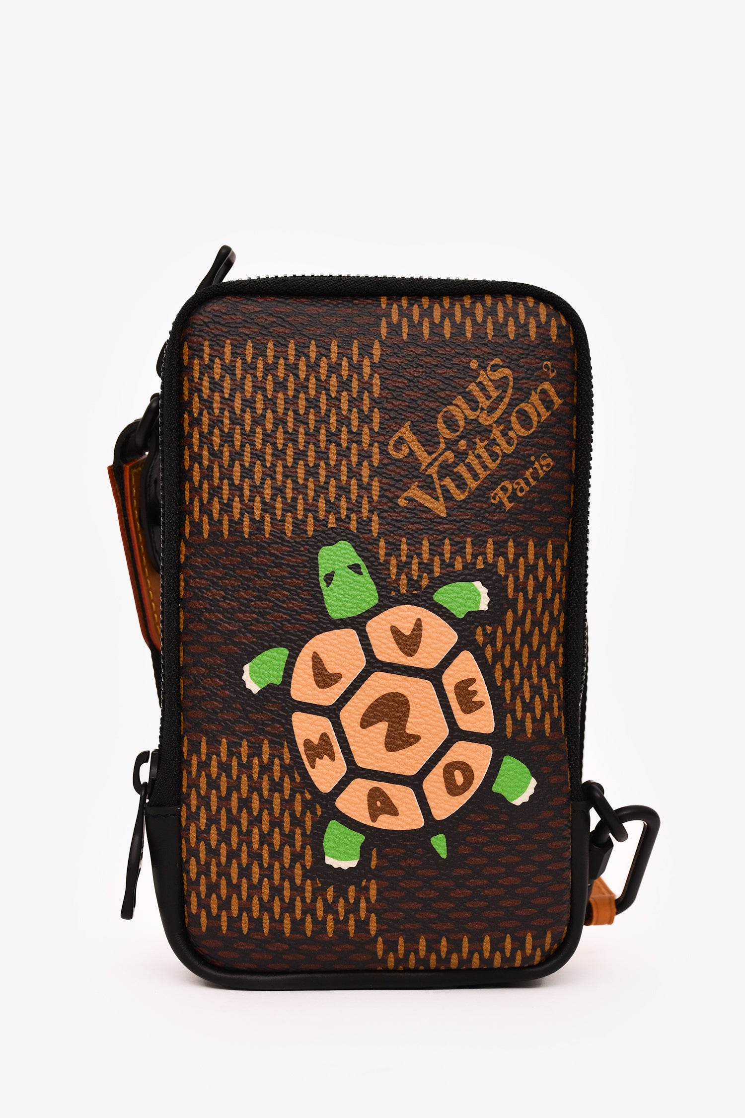 Louis Vuitton x Nigo 'LV2 Double Phone Pouch' Crossbody Bag
