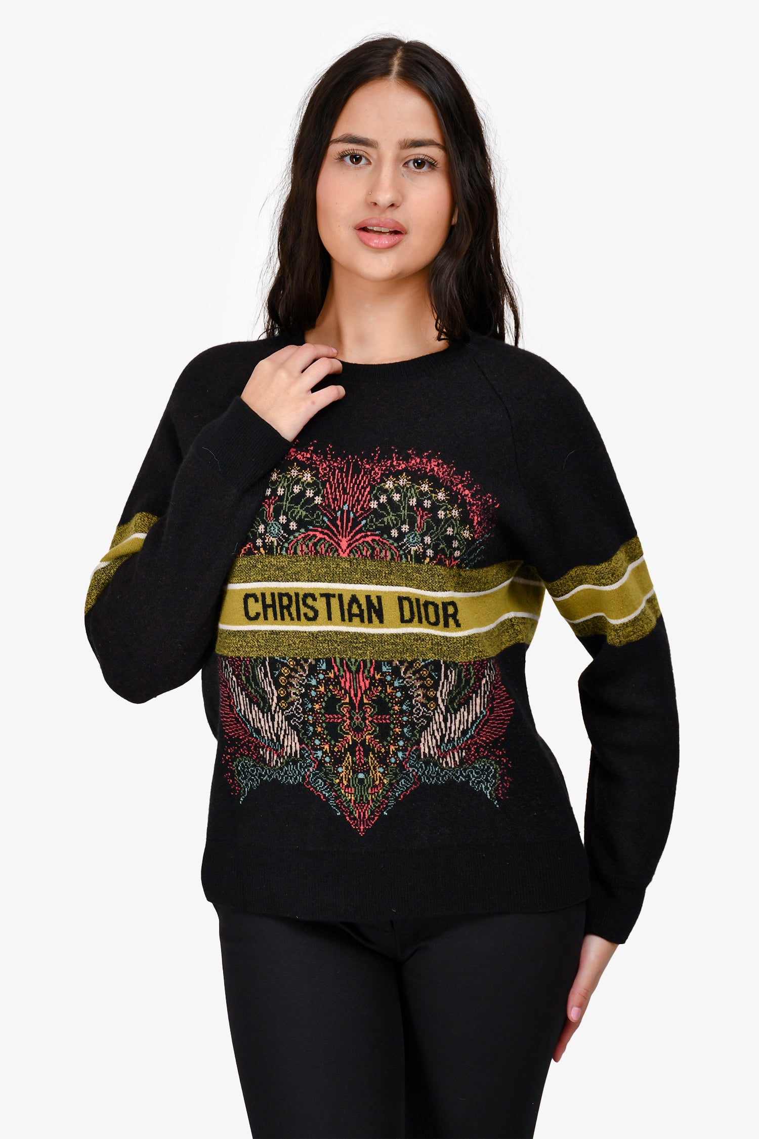 Christian Dior Cashmere-Wool Blend Sweater Size 6 US – Mine & Yours