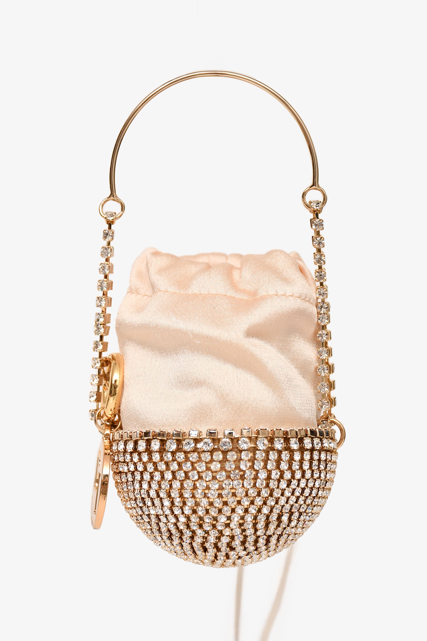 Rosantica Kingham Crystal Embellished Minaudiére Evening Bag