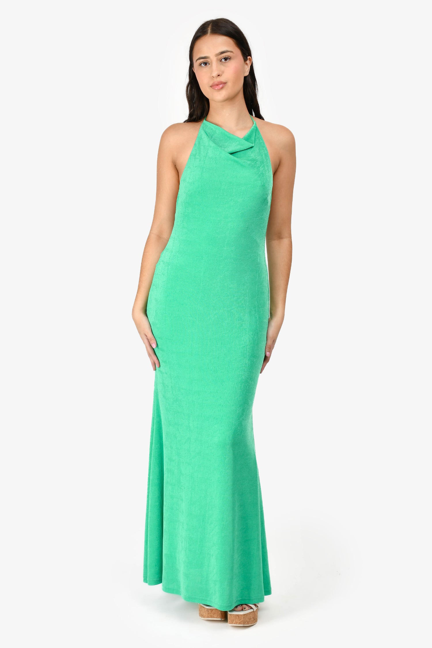 Misha Green 'Lois' Slinky Jersey Gown Size 8 with Tags