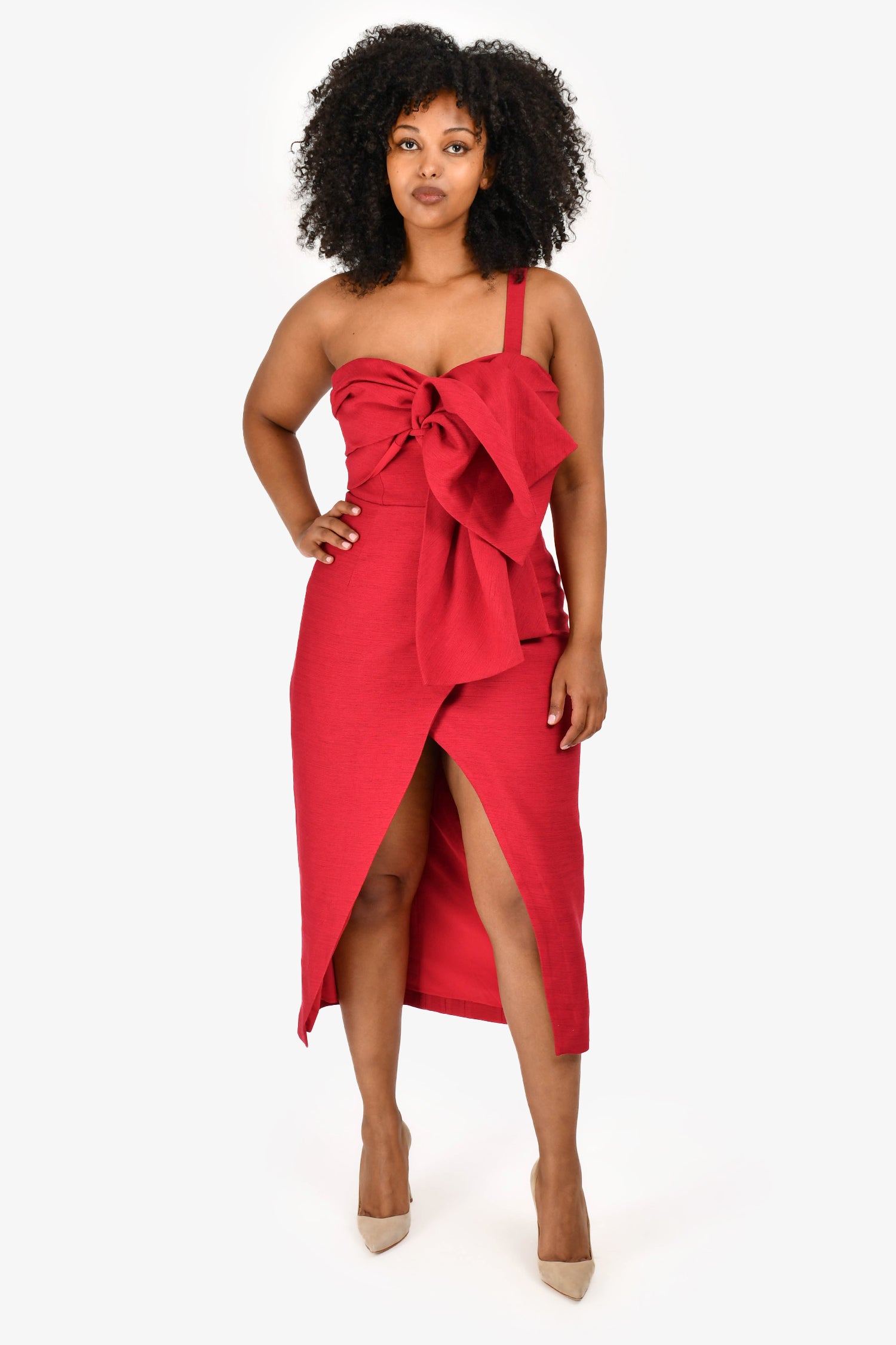 open lace back dress Maddie Dress in Blush Satin  Ivy City Co