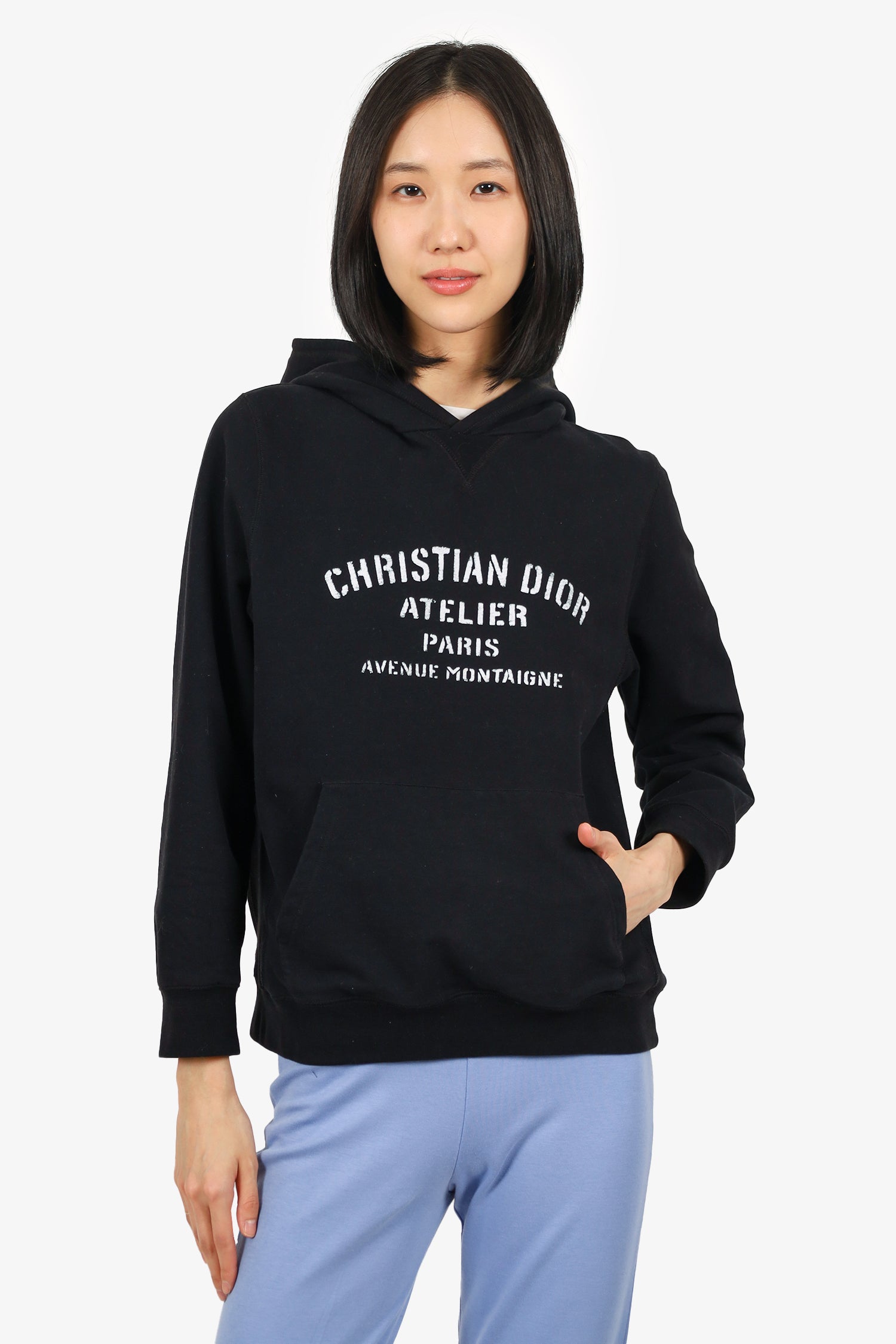 Christian Dior Black Logo Hoodie Size 13 – Mine & Yours