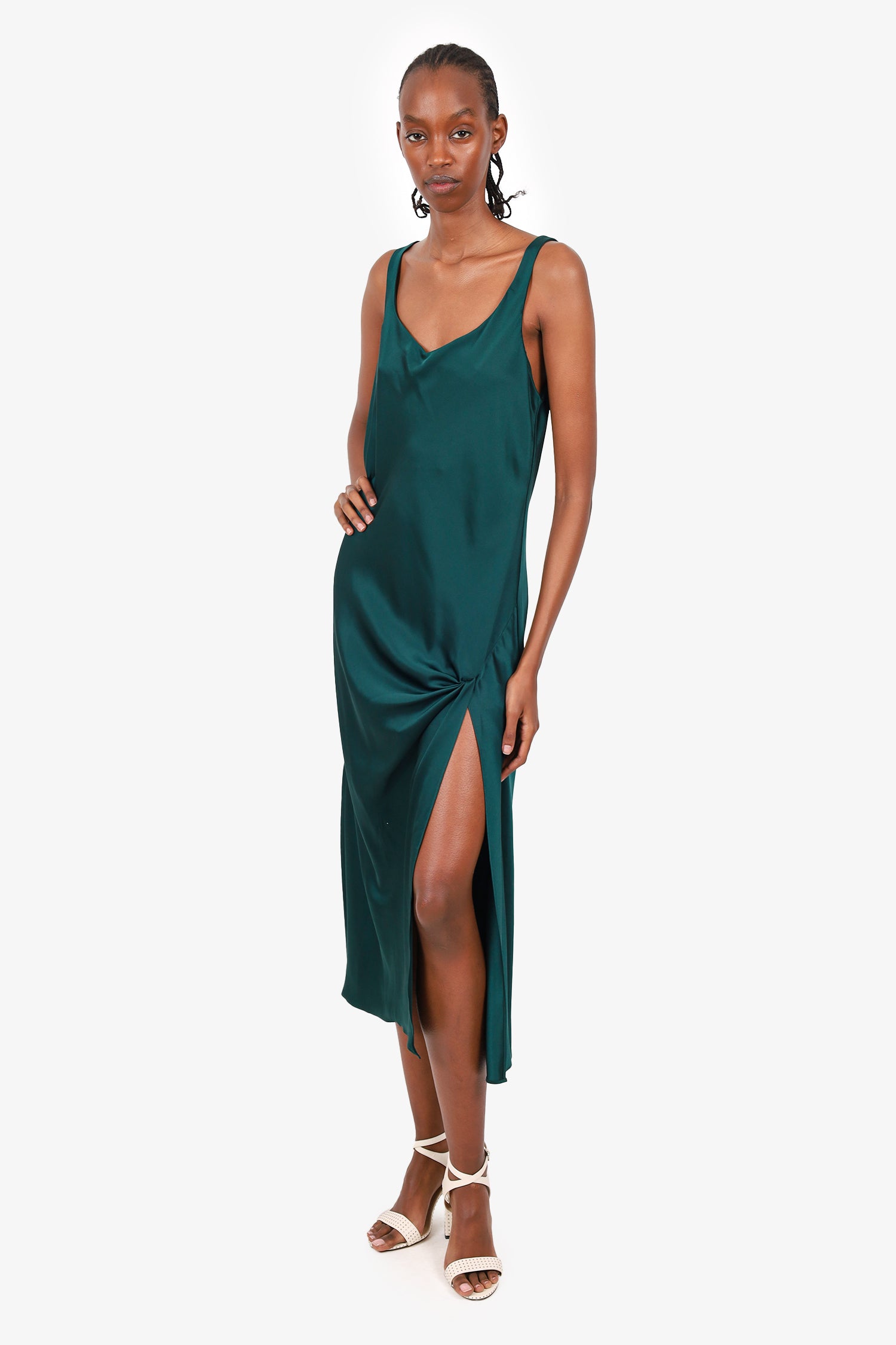 reformation bevin satin dress NWT Reformation Bevin Satin Dress