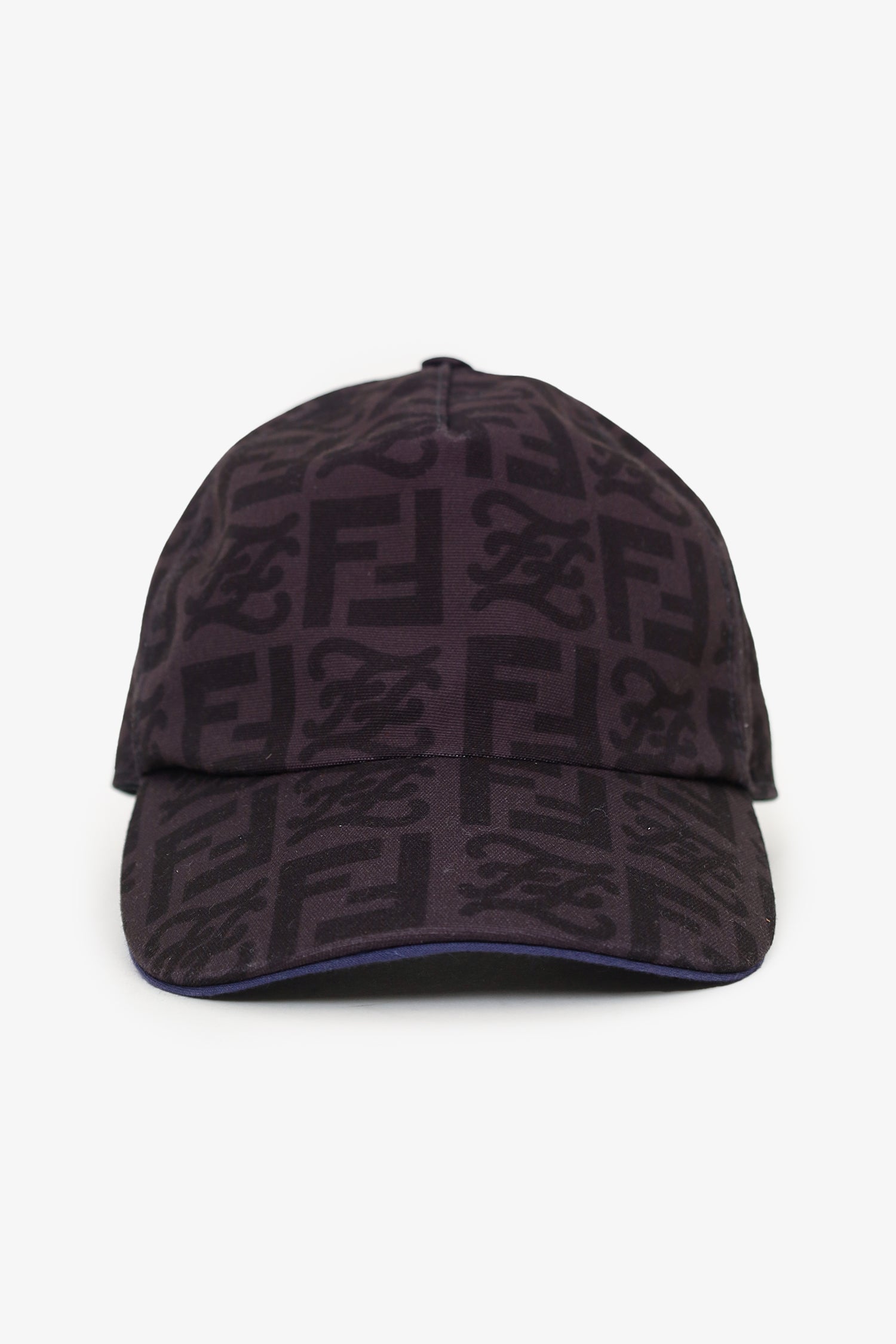 Fendi Black/Grey Logo Baseball Cap – Mine & Yours display picture 2