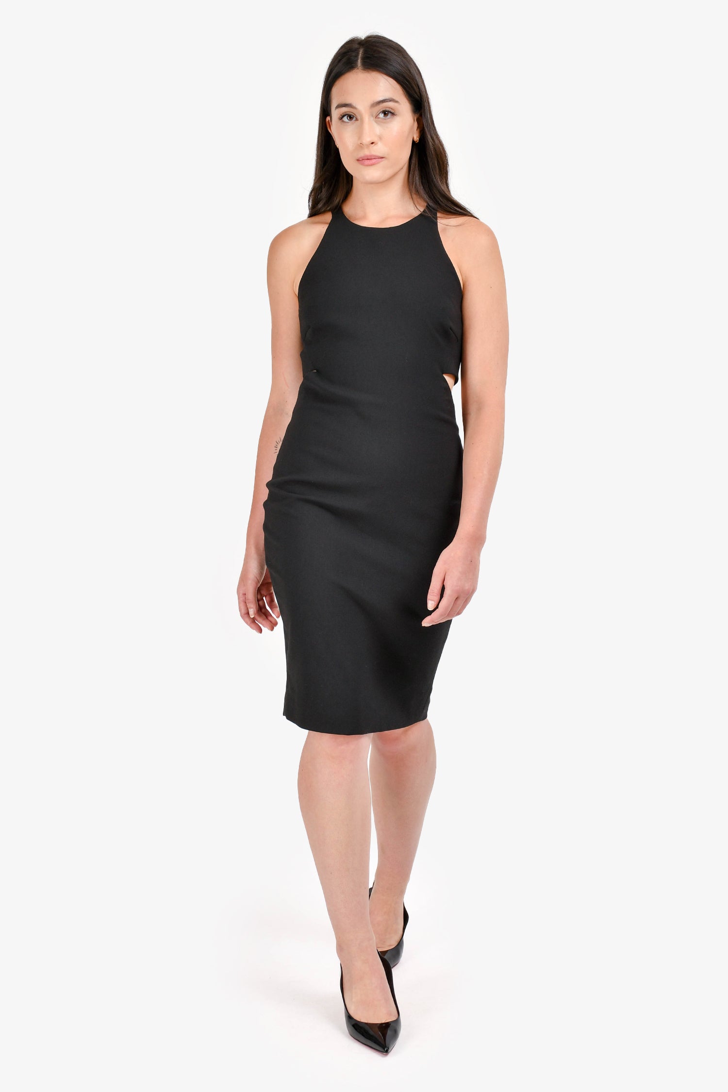 Elizabeth & James Black Cut Out Dress Size 6 – Mine & Yours