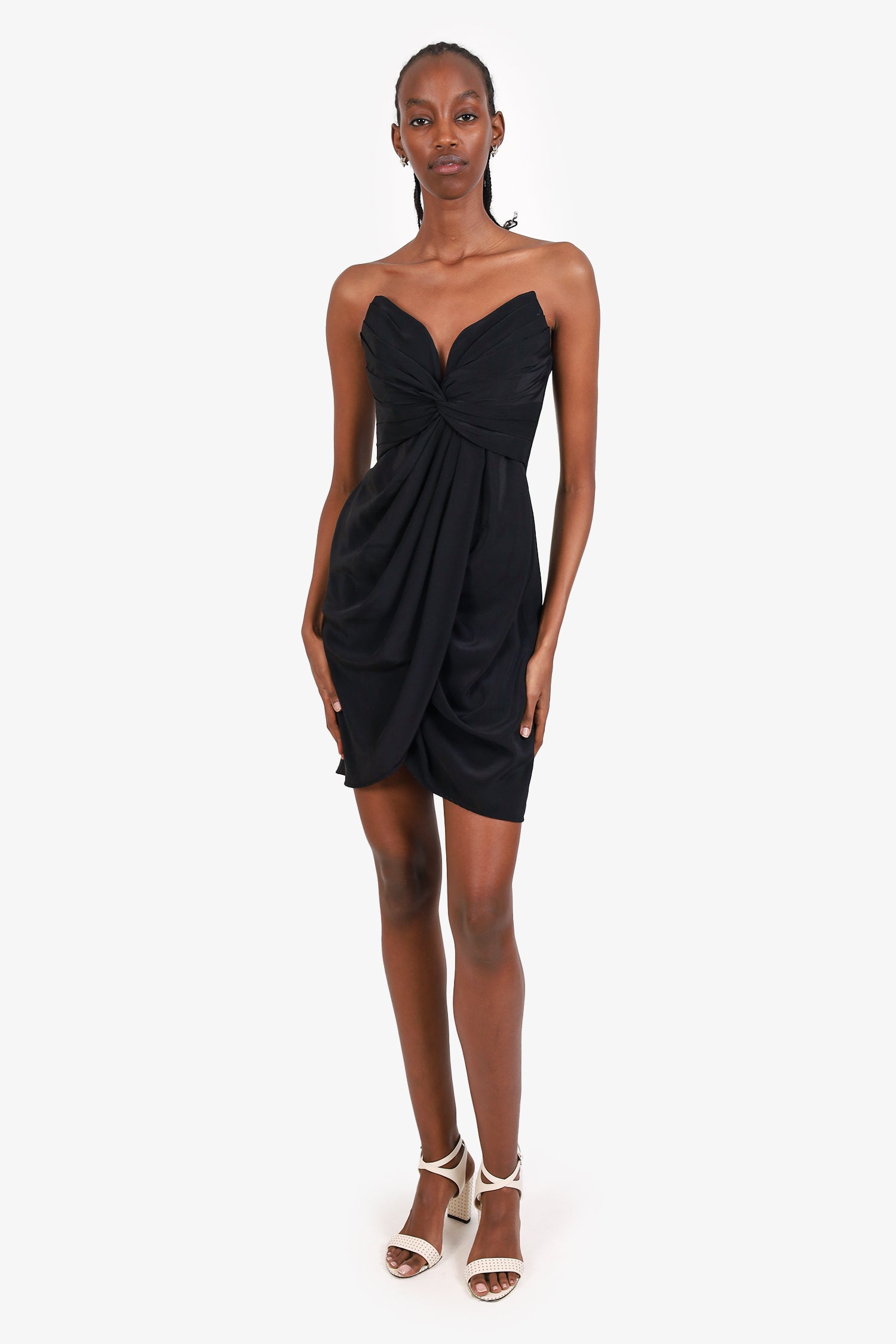 Zimmermann Black Silk Strapless Mini Dress Size 1 – Mine & Yours