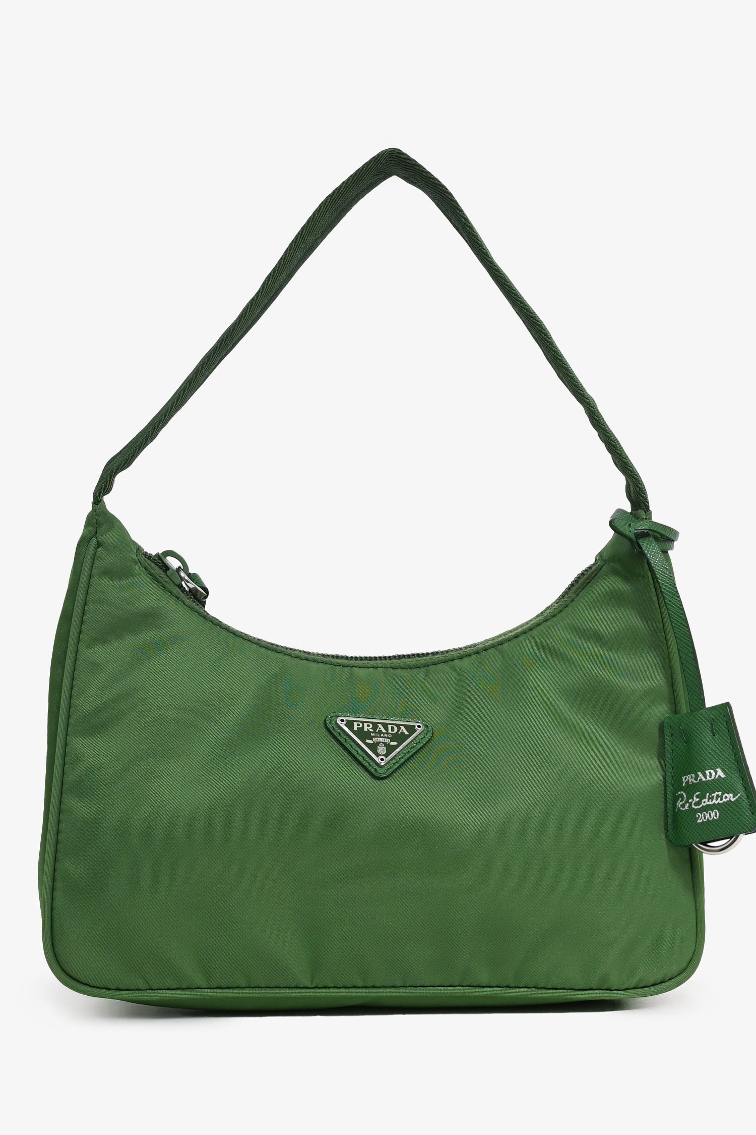 Prada Green Nylon 2000 Re-Edition Shoulder Bag – Mine & Yours