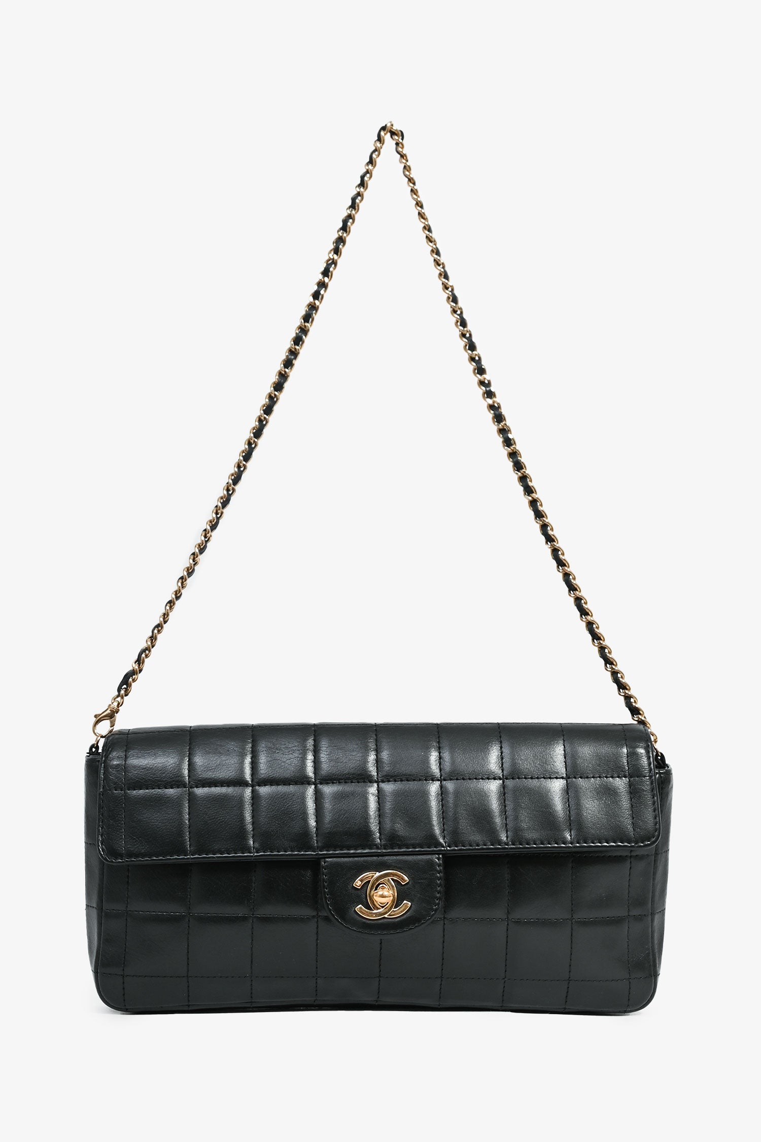MINI BOBBY EAST-WEST 20 BAG IN CHOCOLATE BROWN CALFSKIN