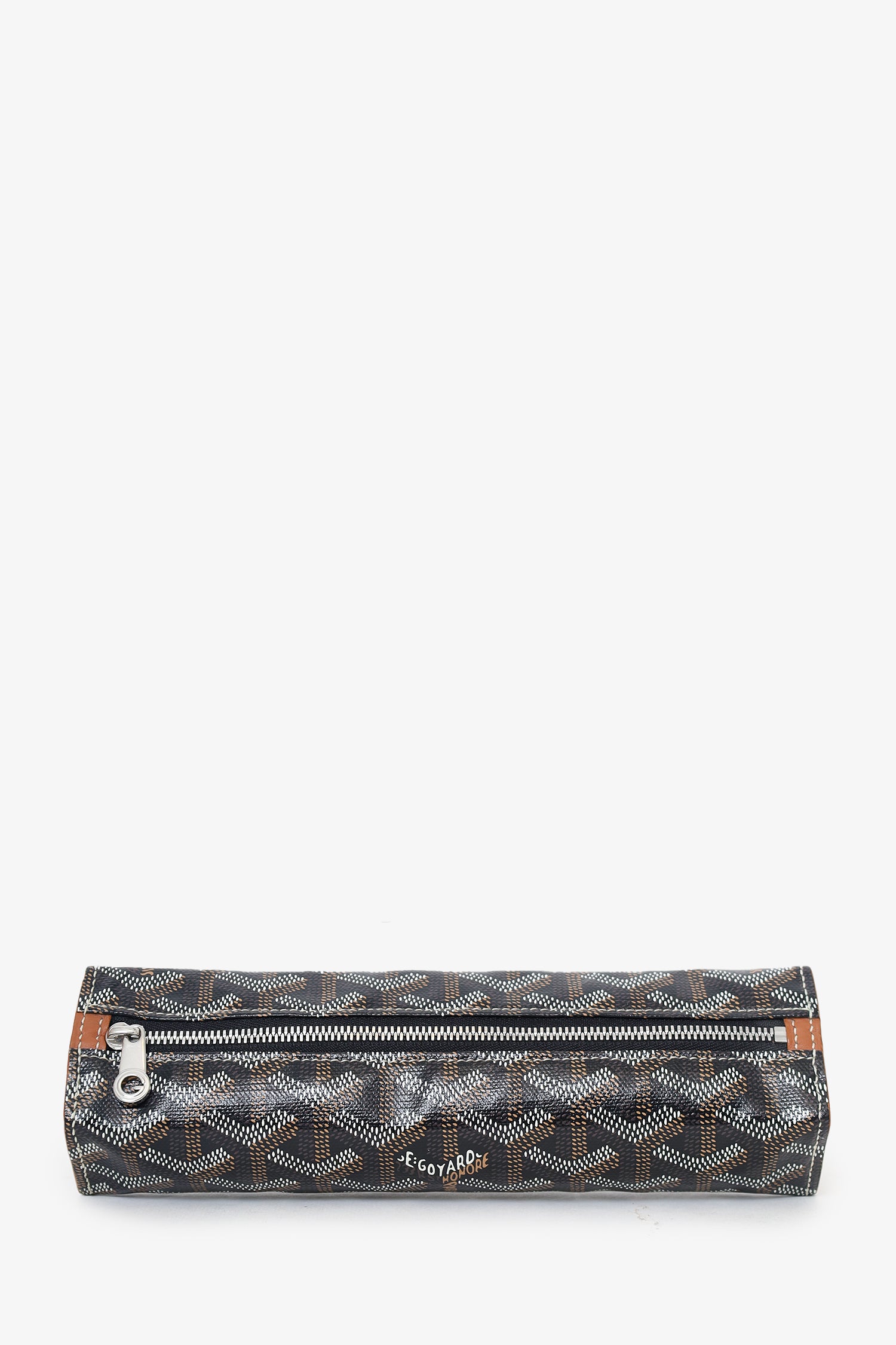 Goyard Black Goyardine Coated Canvas Pencil Case – Mine Yours