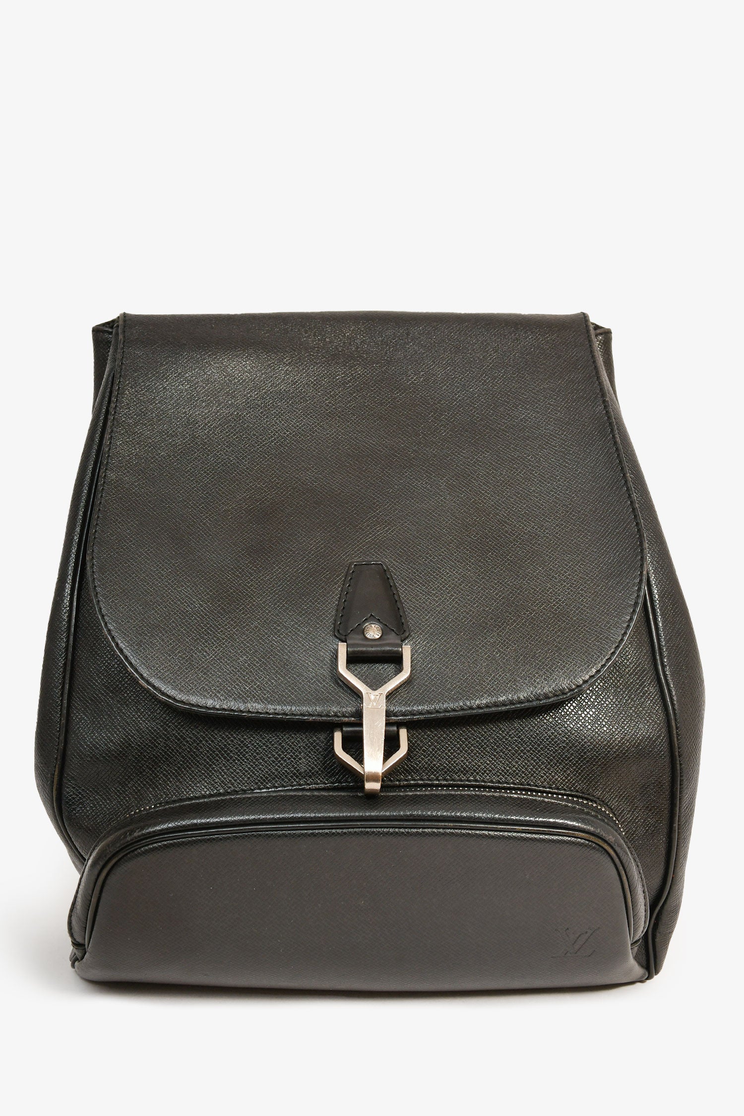 Louis Vuitton 2000 Black Leather 'Taiga Cassiar' Backpack Mine & Yours Louis Vuitton 2000 Black Leather 'Taiga Cassiar' Backpack Mine & Yours