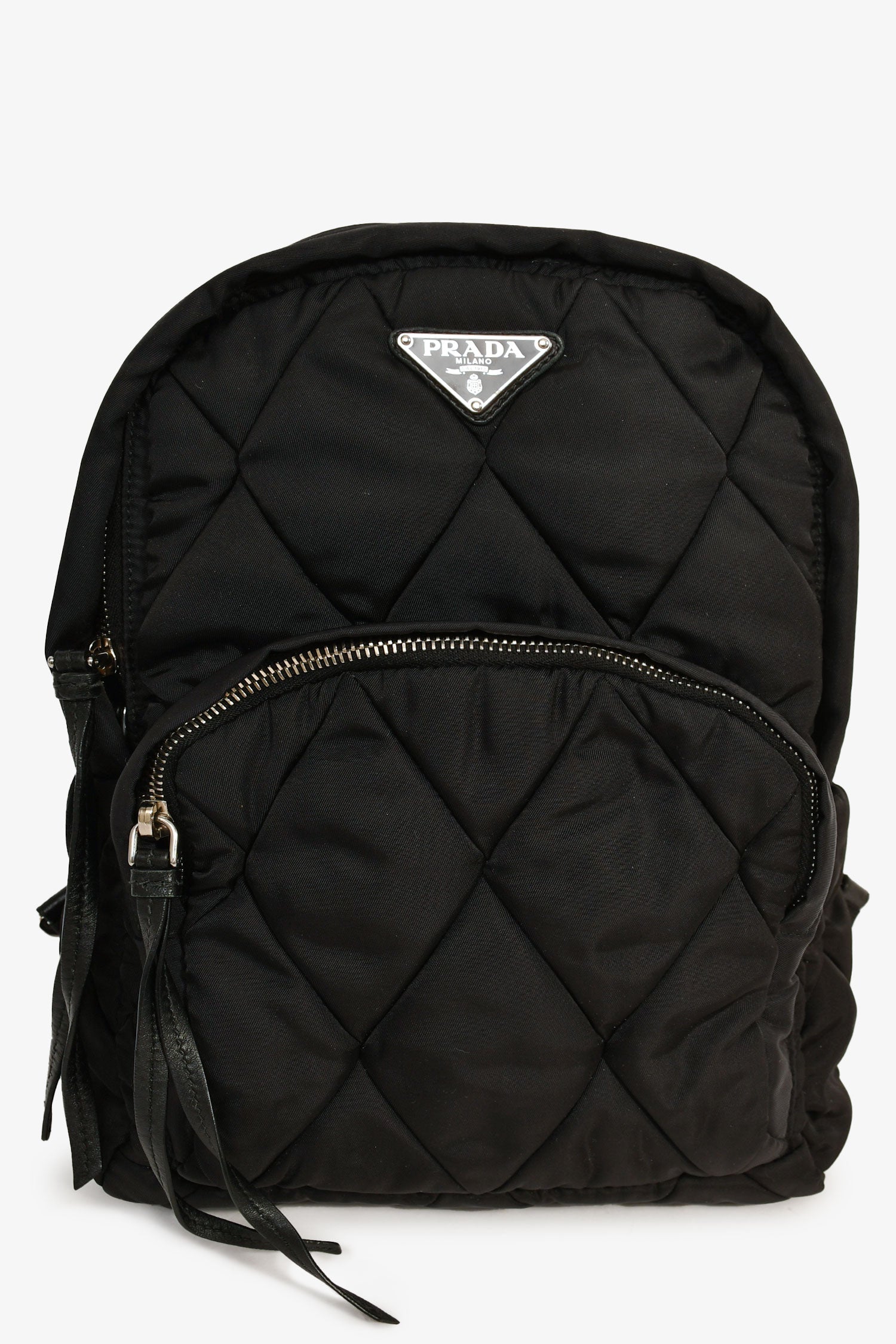 Prada Nylon Quilted Backpack Prada Re-Nylon Padded Backpack - KOT-J main image 2