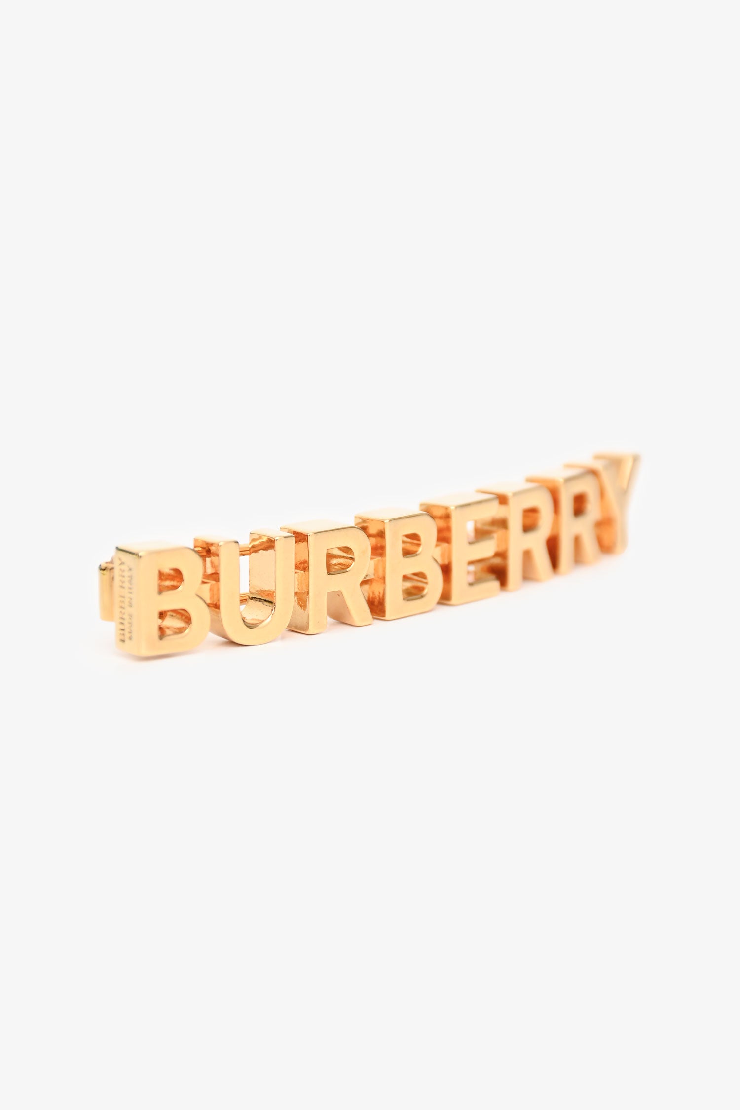 Burberry Gold Tone Metal  display picture 1