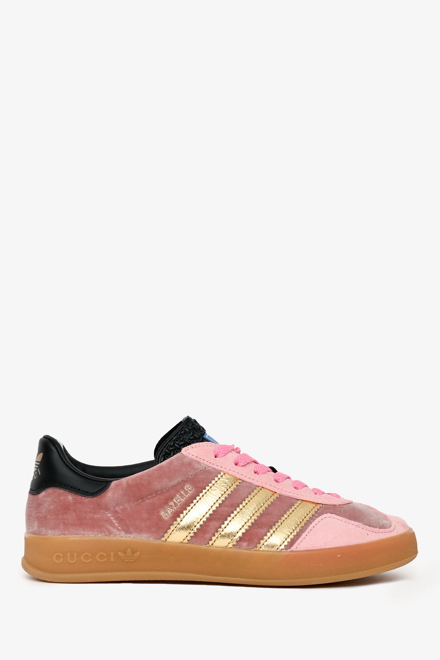 Gucci x Adidas Pink/Purple Gazella Sneakers Size 36.5 – Mine & Yours