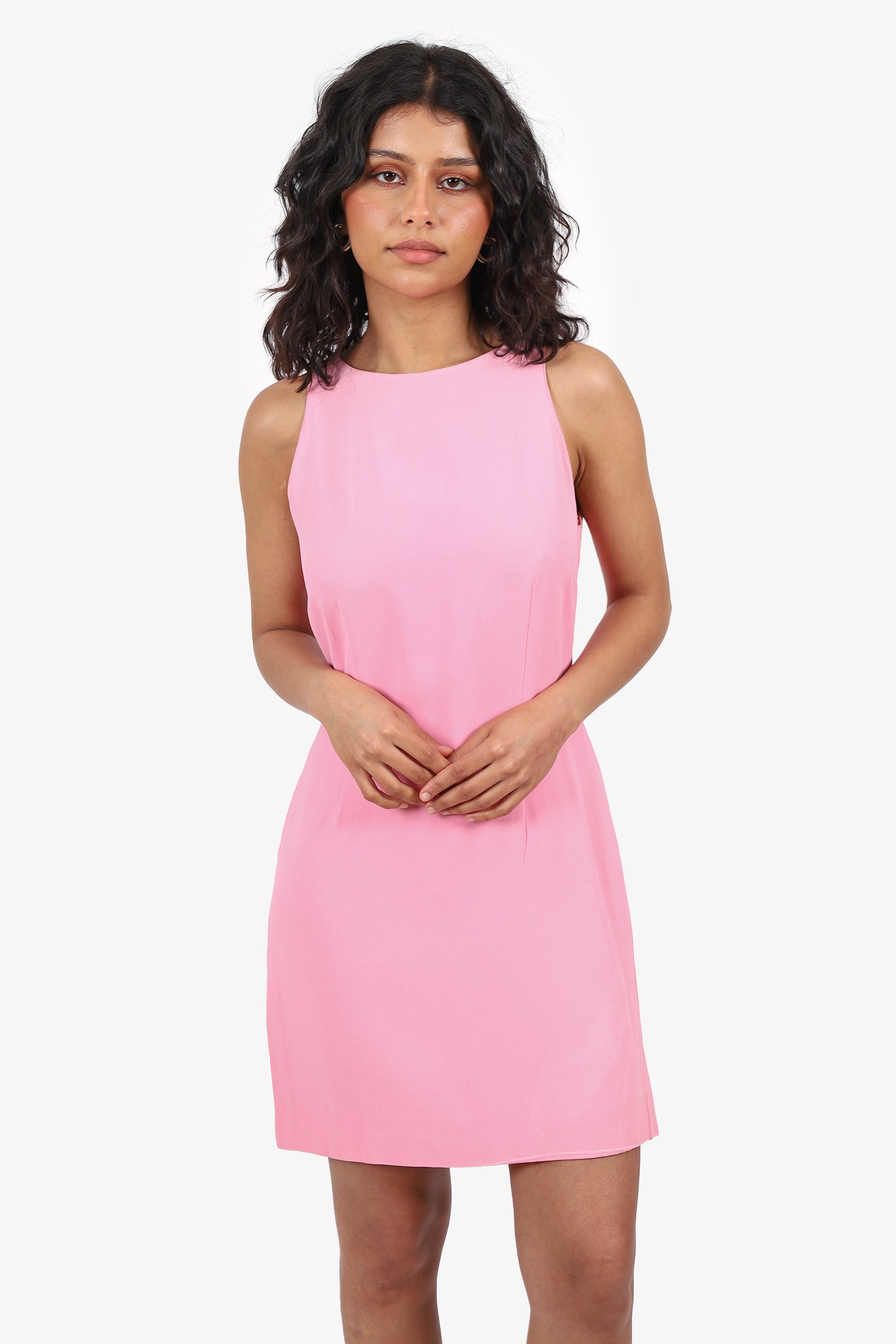 Pianoforte Di Max Mara Pink Sleeveless Mini Dress Size 40