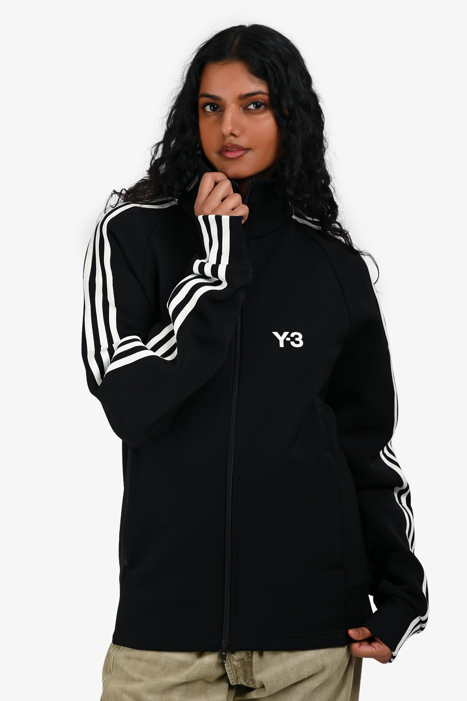 Y-3 Black 3-Stripes Track Jacket Size XS – Mine & Yours