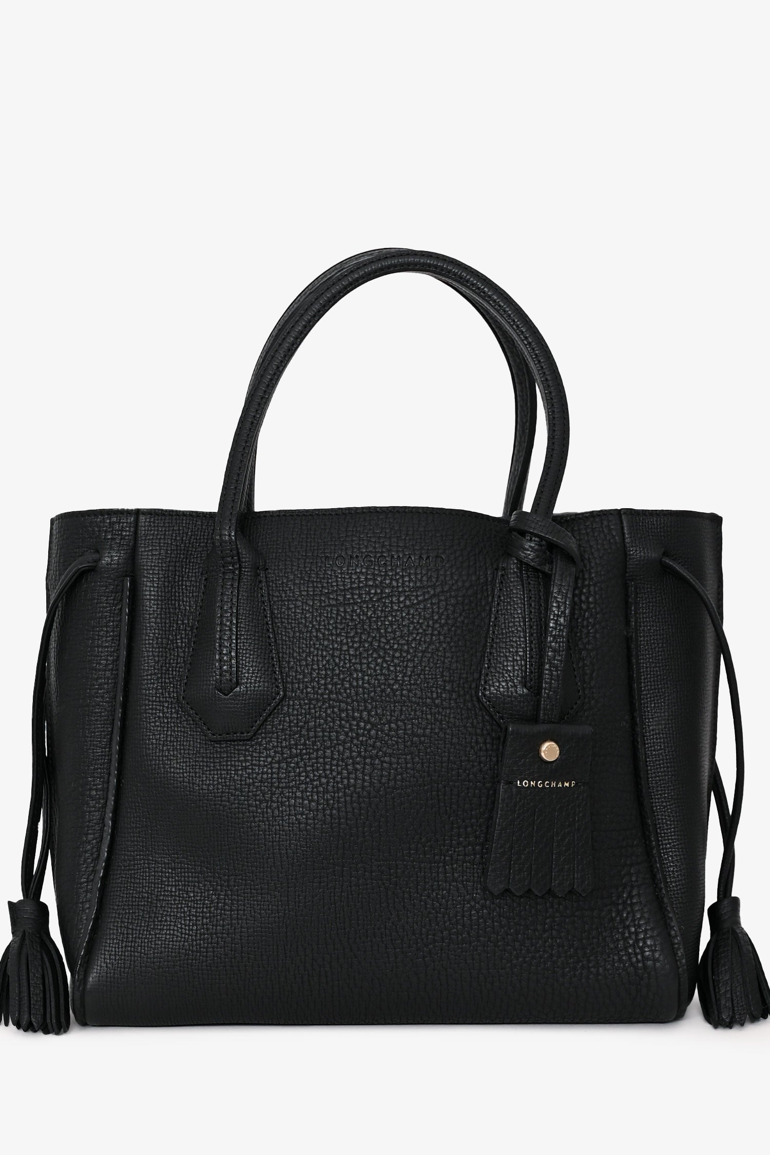 Longchamp Black Small Penelope Leather Tote – Mine & Yours