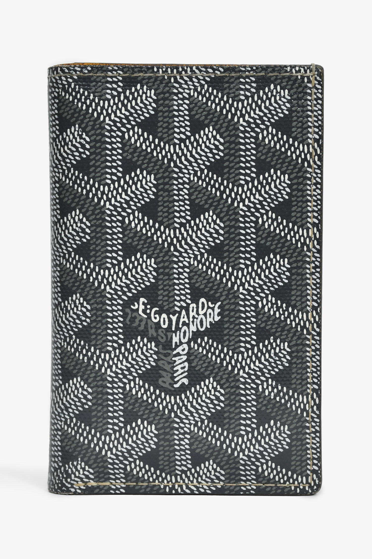 Goyard Grey Goyardine Leather Saint-Marc Card Wallet – Mine & Yours
