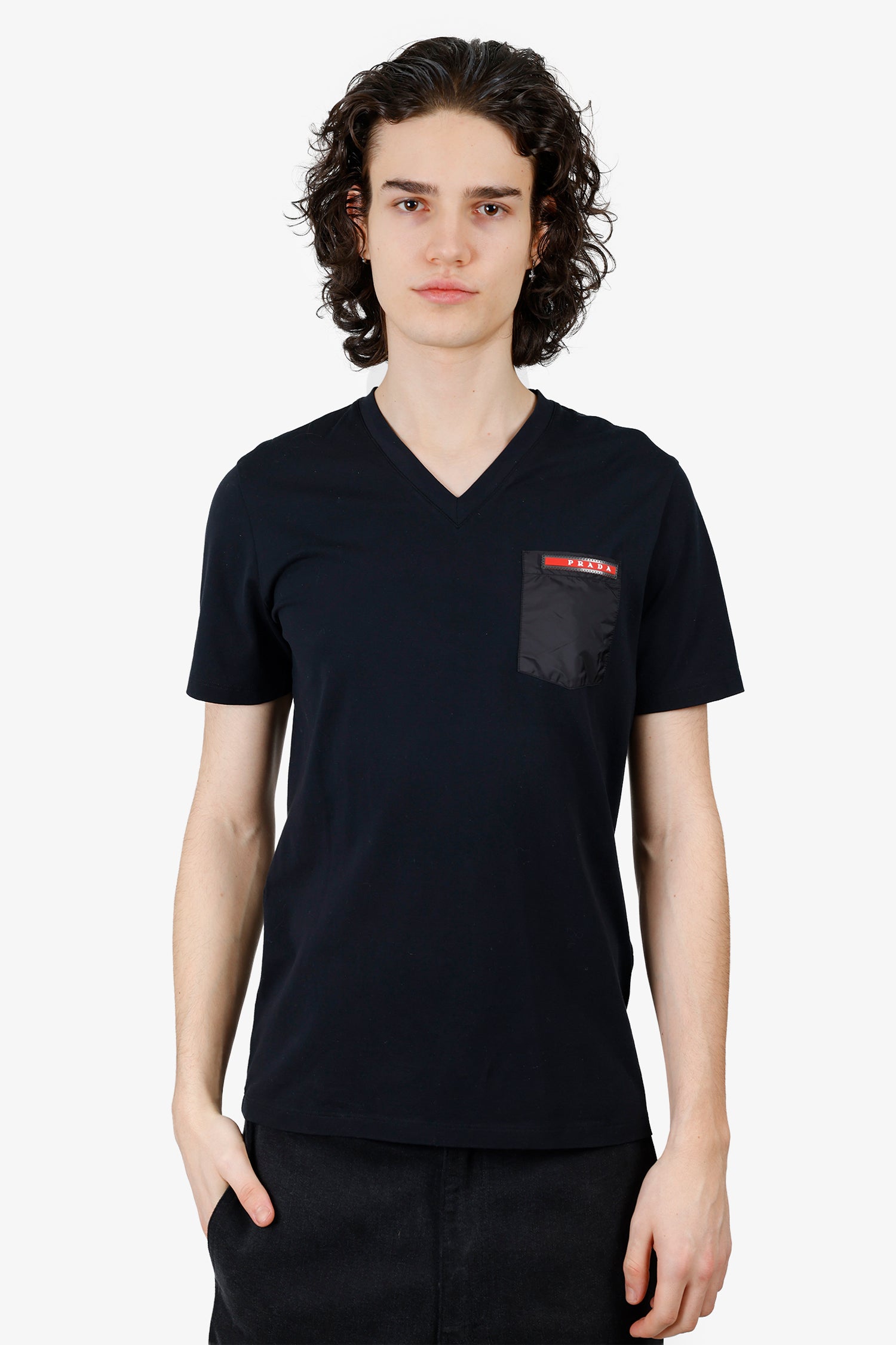 PRADA SportTシャツ PRADA SPORT(プラダスポーツ) stretch back pocket t-shirt ストレッチ