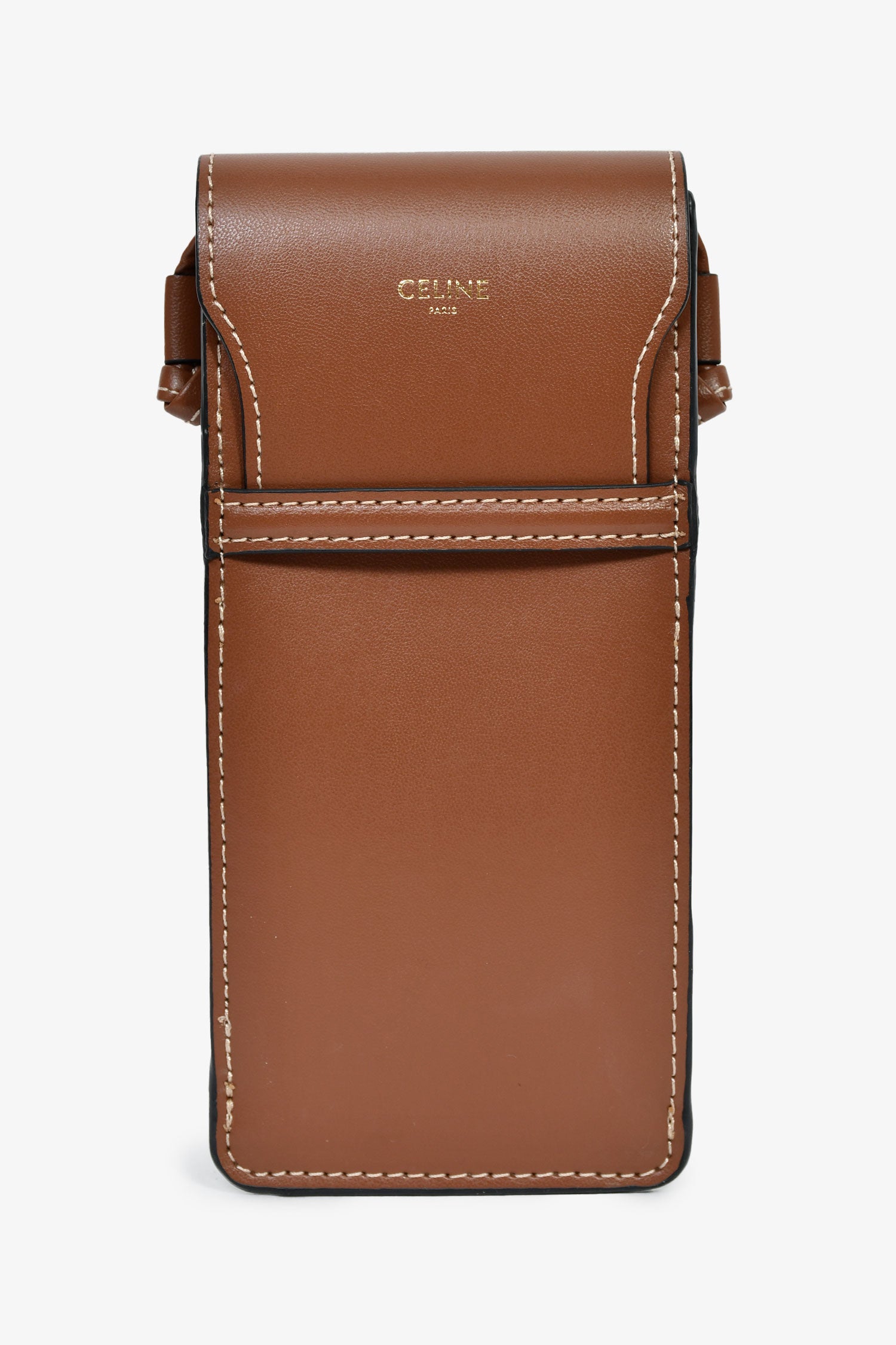 Celine Brown Leather Sunglass Pouch – Mine & Yours