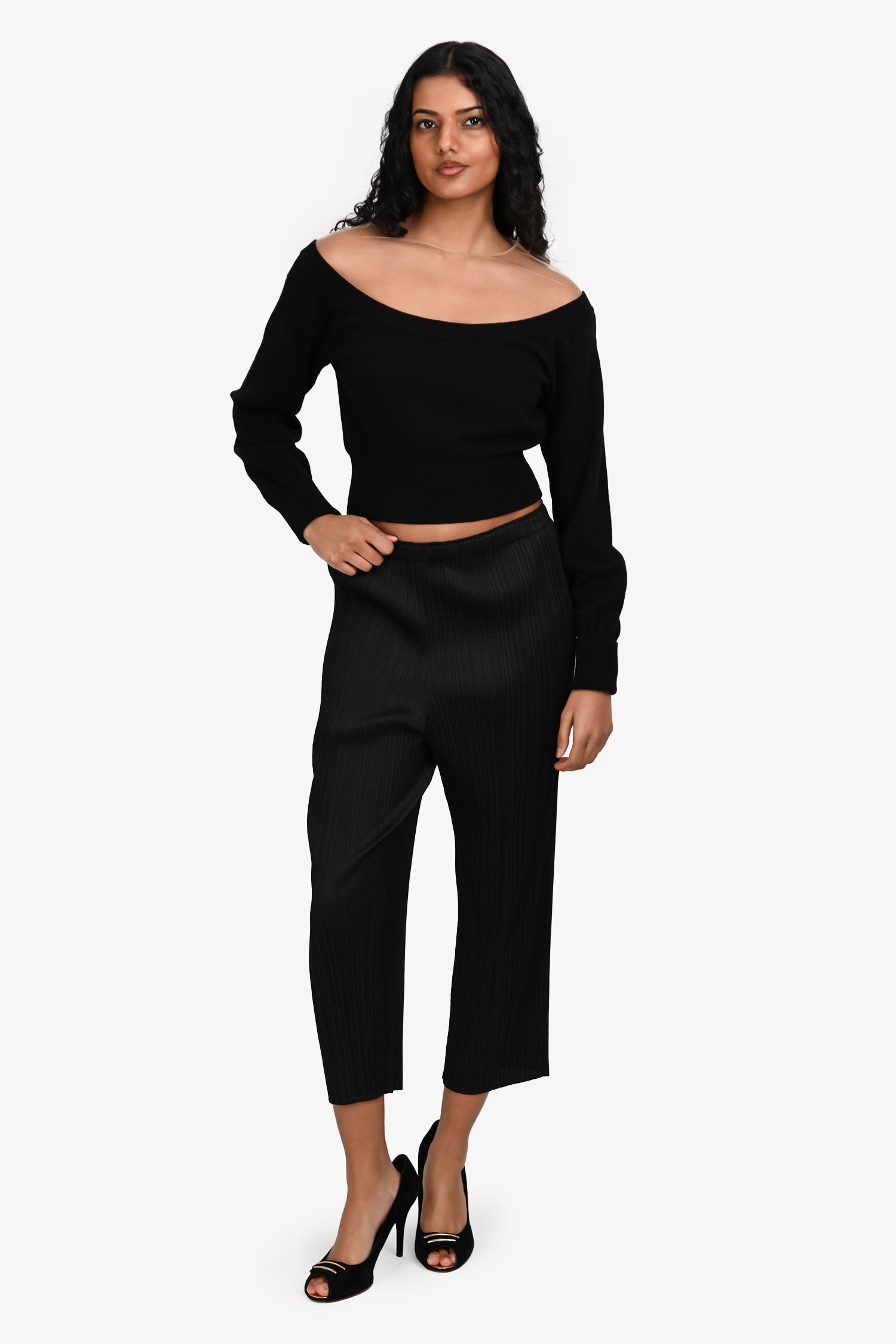 Issey Miyake Pleats Please Wide Leg Pants Size 5 – Mine & Yours