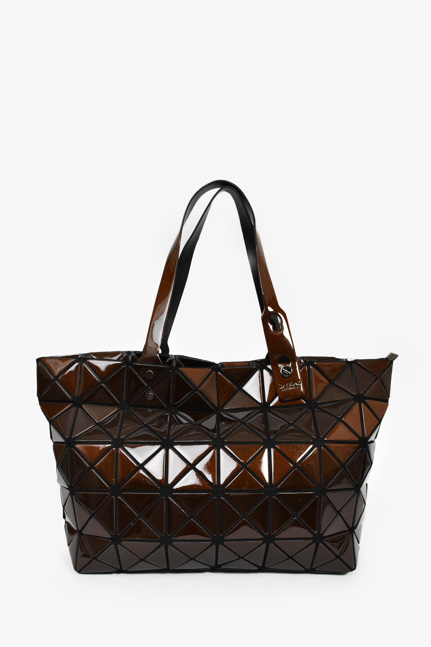 Issey Miyake Brown Geometric Tote Bag – Mine & Yours