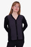 Marni Black/Navy Cashmere Silk Cardigan Size 44