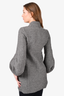 Marni Grey Wool Balloon Sleeve Jacket Size M