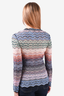 Missoni Multicolour Wool/Silk V-Neck Knit Size 42