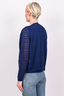 M Missoni Navy Blue Knit Tank Top + Cardigan Sweater Set Size 48