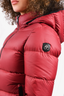 Moose Knuckles Red Down Short Puffer Jacket Size XS