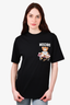 Moschino Black Cotton Toy Bear T-Shirt Size S Mens (As Is)