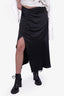 Nicholas Black Silk Twisted Skirt Size 8