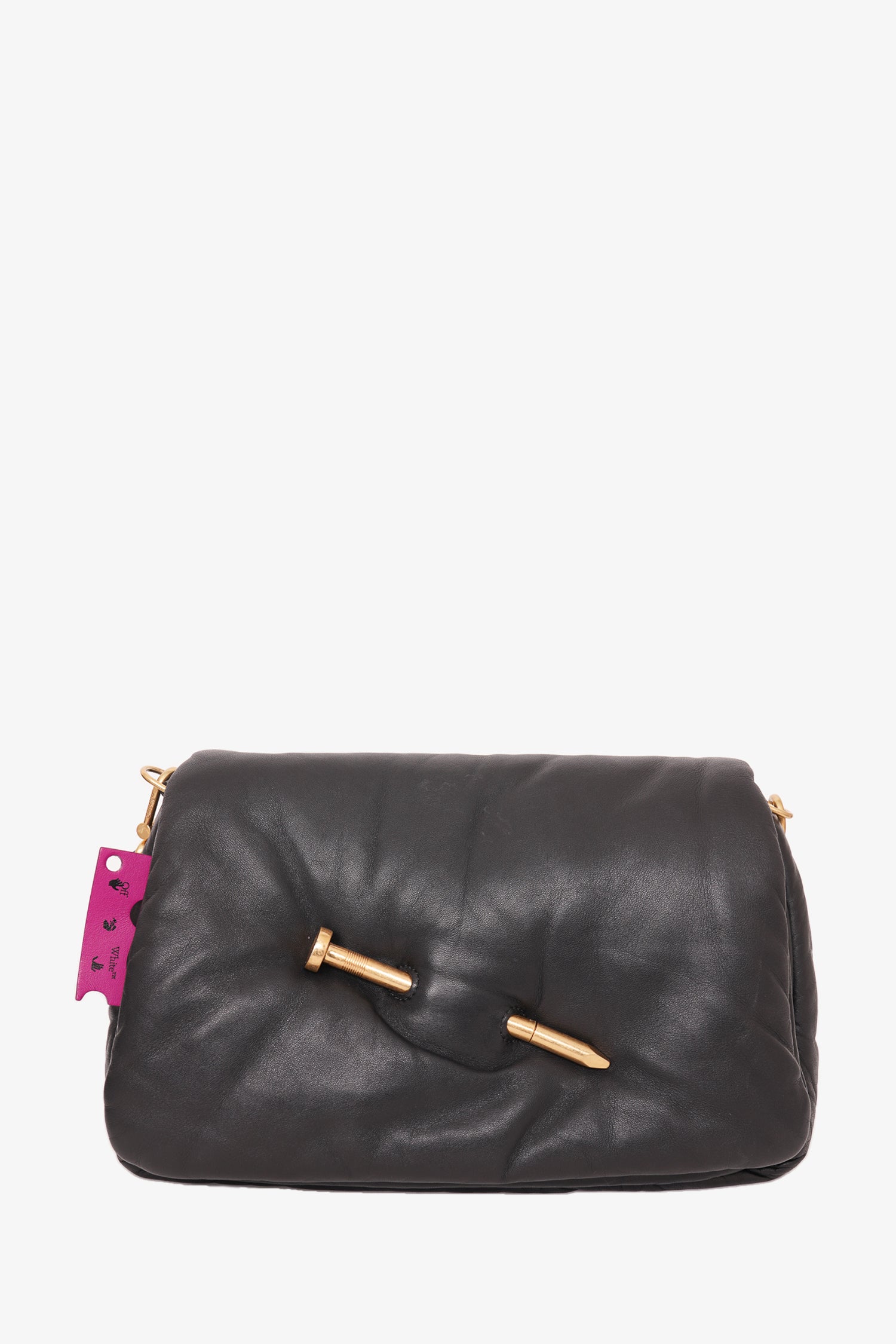Leather Bum Bag in Off White from Maruti main image 1