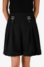 Opening Ceremony Black Pleated Buckle Shorts Size 4