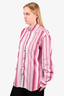 Paul Smith London Pink Striped Button Down Shirt Size 15/38 Mens