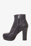 Prada Black Leather Riding Boot Size 38