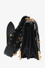 Prada Black Leather Cahier Crossbody Bag