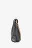 Prada Black Leather Saffiano Re-Edition Bag GHW w/ Strap & Pouch