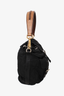 Prada Black Nylon Barcelona Top Handle Bag