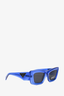 Prada Blue Translucent Logo Sunglasses