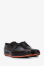 Prada Brown Leather Oxford Shoes Size 6 Mens