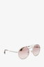 Prada Silver Round Sunglasses