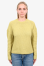 Rachel Comey Green Baby Alpaca Blend Knit Sweater sz XS